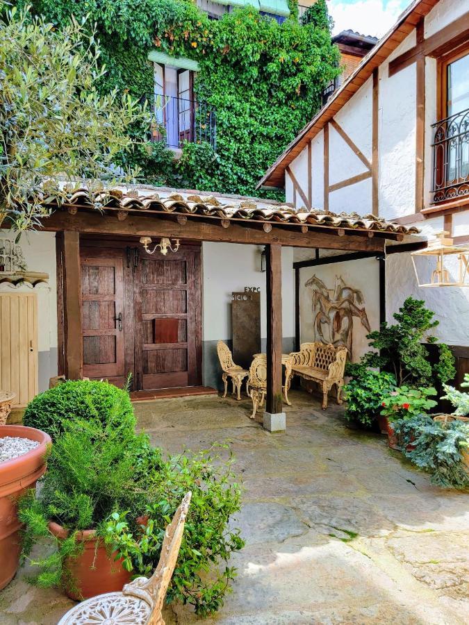 Posada Restaurante Casa De La Sal Канделарио Экстерьер фото