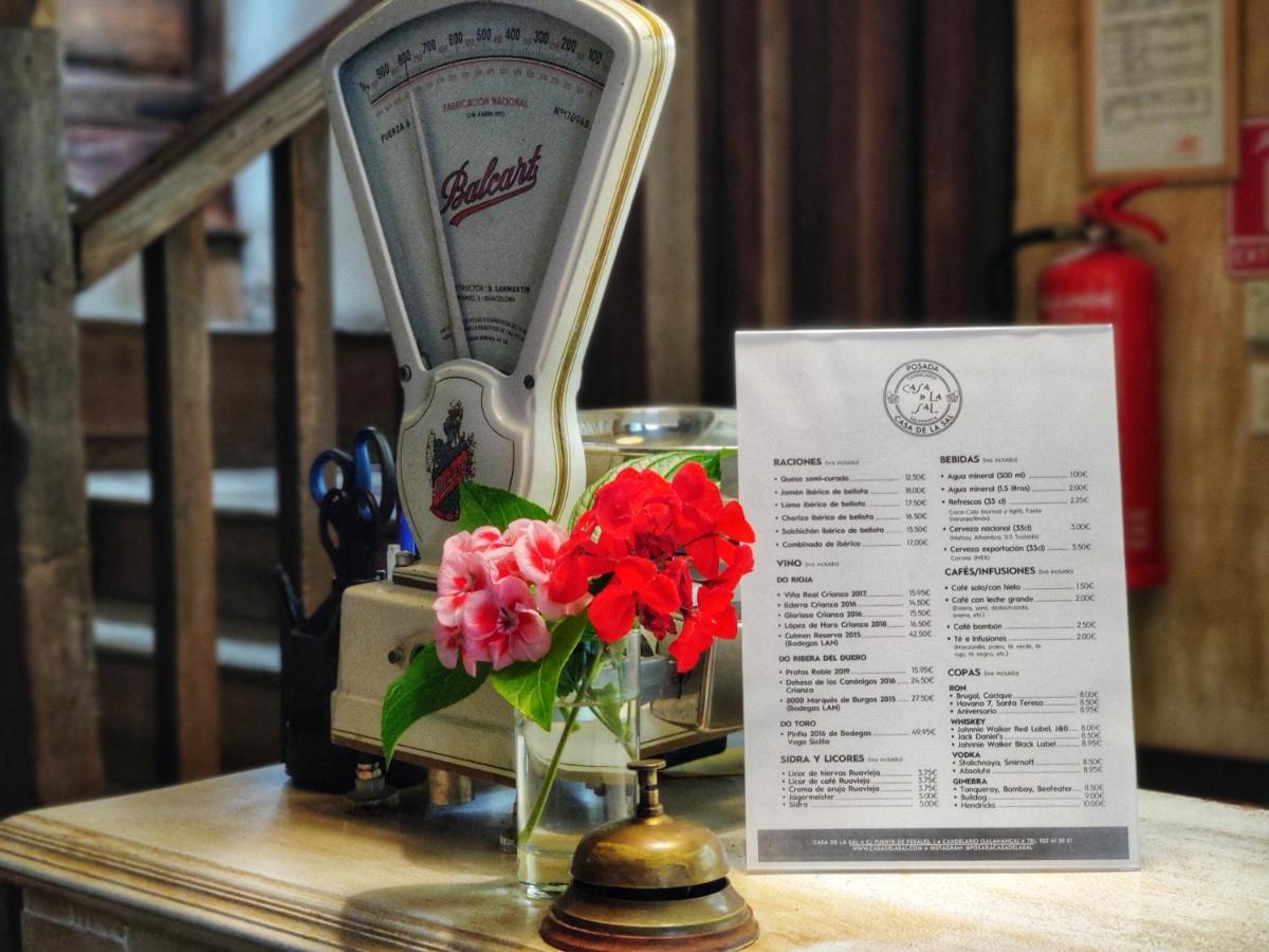 Posada Restaurante Casa De La Sal Канделарио Экстерьер фото